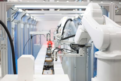 Artificial intelligence machine - Stockbeeld - web